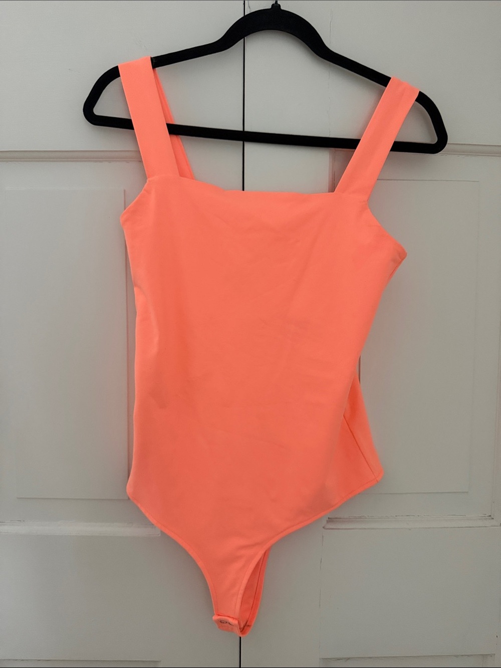 ReoRia Neon Coral Pink Bodysuit